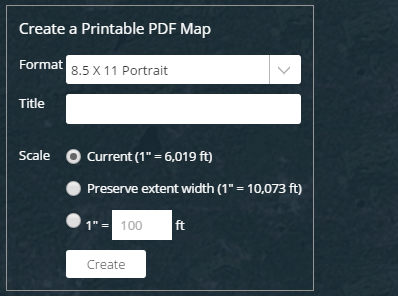 print map